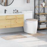 vidaXL Krem Pamuk 80x50 cm Prostirka za kupaonicu Pravokutna Moderna cijene