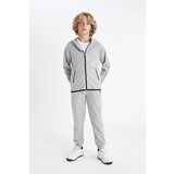 Defacto Boy Gray School Tracksuit Bottoms Cene