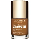 Clarins Skin Illusion Velvet tekoči puder z mat finišem z hranilnim učinkom odtenek 118.5N 30 ml