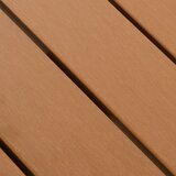  Vrtni stol srebrni 60 x 60 x 70 cm od aluminija i WPC-a | Eponuda.ba