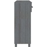 vidaXL Konzolni stol tamnosivi 90 x 35 x 90 cm od masivne borovine | shoptok.hr