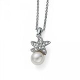  Ženski oliver weber pearl mare lančić sa belim swarovski perla priveskom ( 12050 ) cene