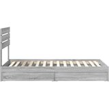  s od storage Siva Sonoma 100 x 200 cm Konstruirano drvo | shoptok.hr