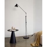 Kave Home Črna talna svetilka La Forma Odine | Shoptok.si