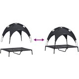 Krevet za psa Crna 92 x 77 x 82,5 cm Čelik | shoptok.hr