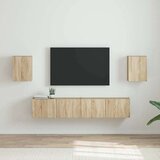 TV zidni ormar 2 pcs Sonoma 30 x 31 x 40 cm Konstruirano drvo - sonoma hrast 30 x 31 x 40 cm 2 | shoptok.hr