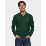 Lacoste Pull col polo coton point mousse Zelena | shoptok.hr