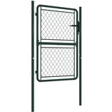  Vrtna vrata Čelik 100x125 cm Zelena | shoptok.hr
