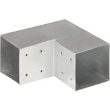 Spojnik za stupove u L-obliku od pocinčanog metala 101 x 101 mm | shoptok.hr