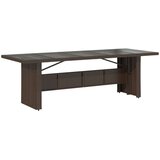 vidaXL 11-dijelni vrtni bistro set od poliratana s jastucima smeđi | shoptok.hr