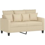  2-dijelni set sofa s jastucima krem od tkanine | shoptok.hr