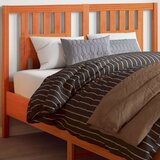 vidaXL Uzglavlje voštano smeđe 140 cm od masivne borovine | shoptok.hr