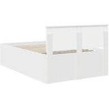  Krevetna konstrukcija Bijelo 135 x 190 cm Konstruirano drvo | shoptok.hr