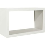 vidaXL Stalak za drva za ogrjev bijeli 100x40x60 cm čelični | shoptok.hr