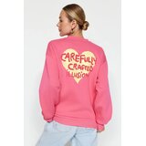 TRENDYOLMILLA ženski duks TWOAW24SW00226, Roze-Roze Cene