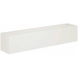  Vrtna saksija Bijela 100 x 20 x 20 cm Čelična vrata | shoptok.hr