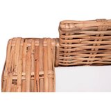  Vrtni trosjed od prirodnog ratana | shoptok.hr