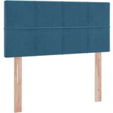  Postelja s shranjevanjem Temno modra 90 x 190 cm Žamet, (5000099467) | Shoptok.si