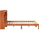 vidaXL Krevet s regalom za knjige bez madraca 140x200 cm od borovine | shoptok.hr