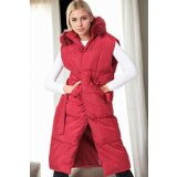 Dewberry Z9744 WOMEN'S VEST-BURGUNDY | Shoptok.si