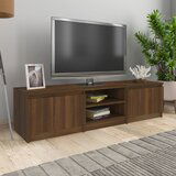 vidaXL TV omarica rjavi hrast 140x40x35,5 cm konstruiran les | Shoptok.si