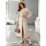 Resti Women's maxi coat with a tie Cene