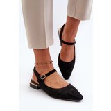 Sergio Leone Women's ballet flats with low heel and open back | Shoptok.si