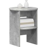  Pomoćni ormarić 2 pcs Betonsko Siva Ø40 x 50 cm | shoptok.hr