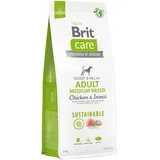 Dog Sustainable Adult Medium Breed piščanec & insekti - Varčno pakiranje: 2 x 12 kg