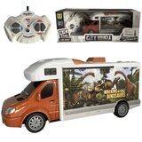 Magic Toys RC daljinski upravljač kamper Walking with Dinosaurus sa svjetlom 27MHz 1/32 omjera, 25cm | shoptok.hr