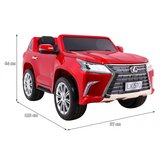  Licencirani auto na akumulator Lexus LX570 4x4 - dvosjed - crveni/lakirani | shoptok.hr