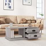  Stolić za kavu boja sivog hrasta 90x50x35 cm konstruirano drvo | shoptok.hr