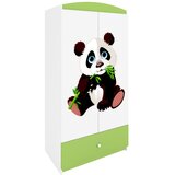  Dječji ormar - PANDA 2 - zeleni | shoptok.hr