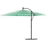 vidaXL Vrtni suncobran s drvenim stupom zeleni 290x290x238 cm | shoptok.hr