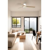 Faro 33829WT1S-LED prigušiva ventilator PUNT TUB M 18W/230V CCT prečnik 132 cm bež./b. WT + DO | Eponuda.com