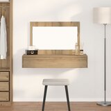 vidaXL Hrast MDF 100 x 40 x 70 cm Toaletni stolić Pravokutni Moderni cijene