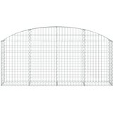  Gabionska košara s lukom 200 x 30 x 80/100 cm pocinčano željezo | Eponuda.ba