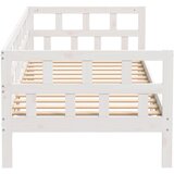  Dnevni ležaj bijeli od masivne borovine 90 x 200 cm | shoptok.hr