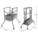 Kinderkraft stojalo za banjico Bubbly Grey | Shoptok.si