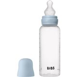 Bibs Anti-Colic Baby Bottle Silicone antikolična steklenička Baby Blue 270 ml | Shoptok.si