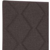 vidaXL Postelja Temno Rjava 120x200 cm Tkanina, (22052237) | Shoptok.si