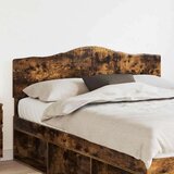  Vzglavje z vzglavjem Dimljeni oreh 140 cm Konstruiran les, (5000110265) | Shoptok.si