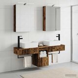  Set ormarića za kupaonicu 5 kom. Staro drvo Konstruirano drvo | shoptok.hr