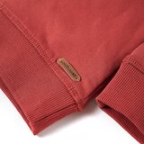  Dječja topla majica s kapuljačom tamnocrvena 128 | shoptok.hr