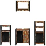  Set namještaja za kupaonicu 4 kom. Višebojno i crno | shoptok.hr