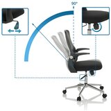 MID.YOU Pisarniški Stol Miko B Eco, Črna | Shoptok.si