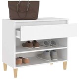 Ormarić za cipele bijeli 70 x 36 x 60 cm od konstruiranog drva | shoptok.hr