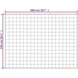  Teška deka siva 150x200 cm 7 kg od tkanine | shoptok.hr