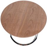  Stolić EOS E - MDF + prirodni furnir - orah/crni | shoptok.hr