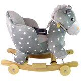 Lean Toys Gugalni konjiček 2 v 1 Ride On Blue s pikami | Shoptok.si